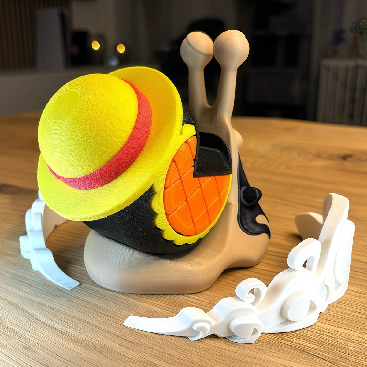 Gear 4 Luffy Transponder Snail - One Piece Universal Controller Stand Anime Gaming Accessories Playstation Xbox Switch Pro PS5 PS4 4