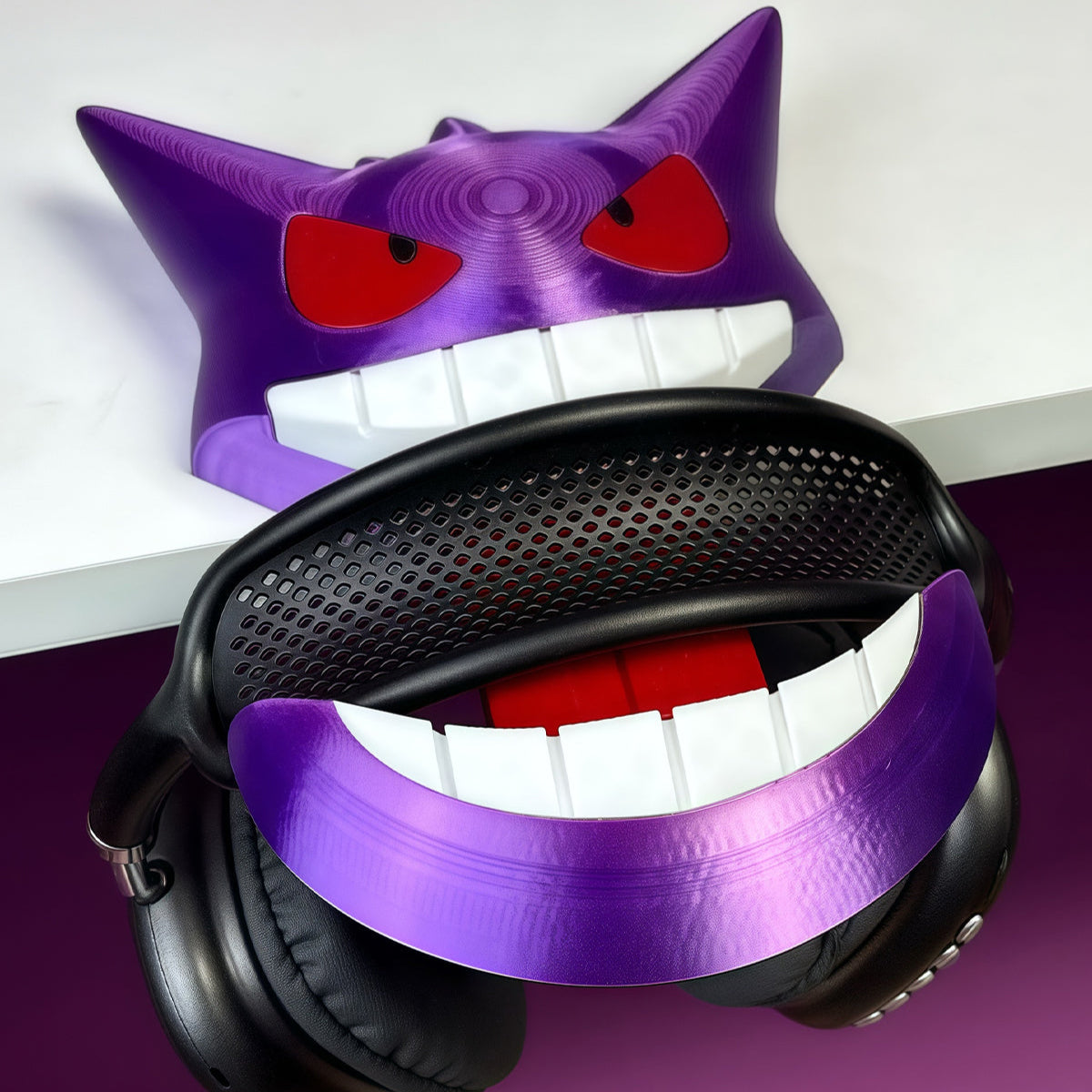 Gengar Mouth - Pokemon Headphone Stand Anime Gaming Accessories Nintendo 1