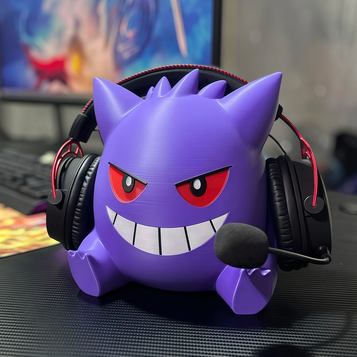 Pokemon Gengar Anime Gaming Accessories Headphone Stand 2