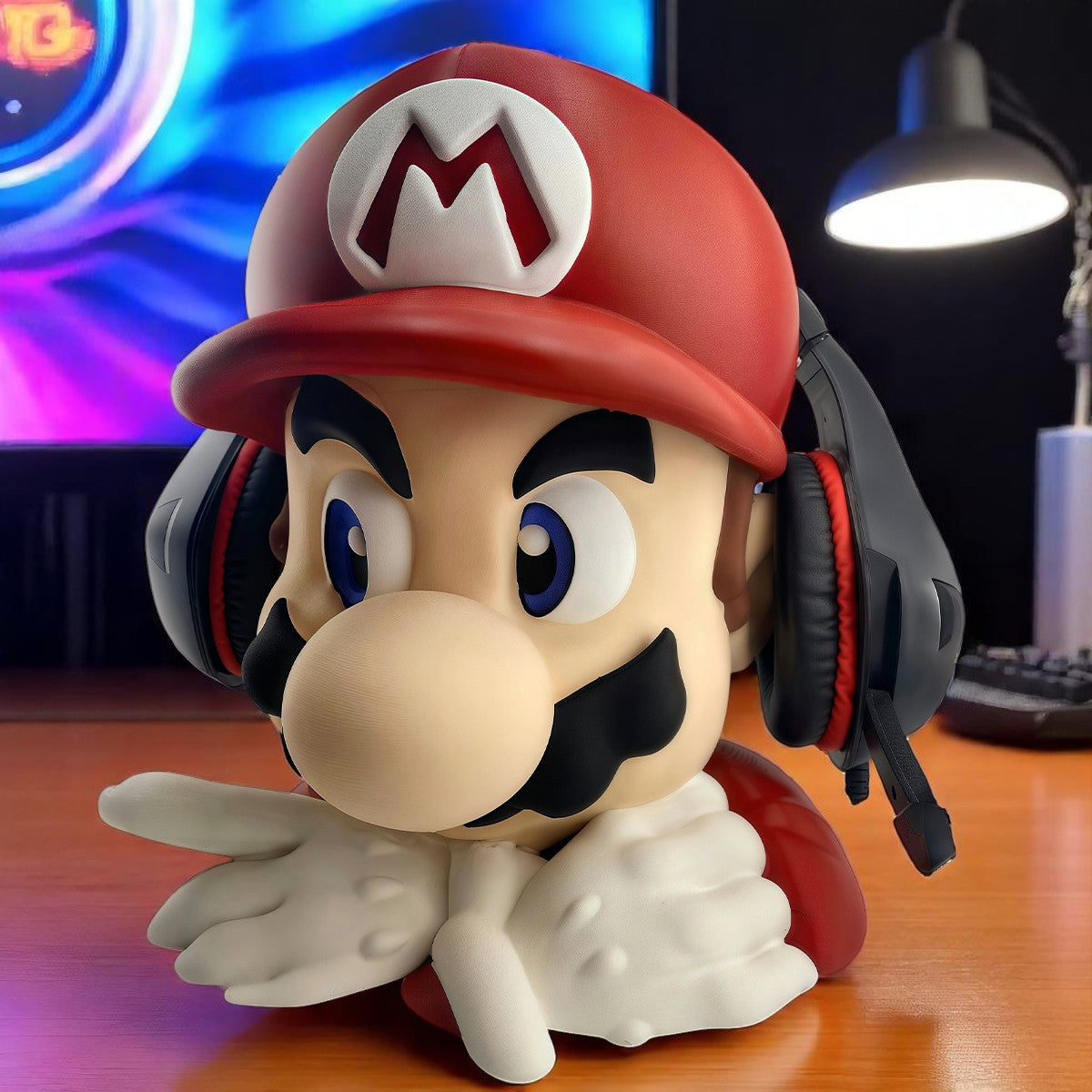 Super Mario Bros Universal Gaming Headphone Stand Accessories 