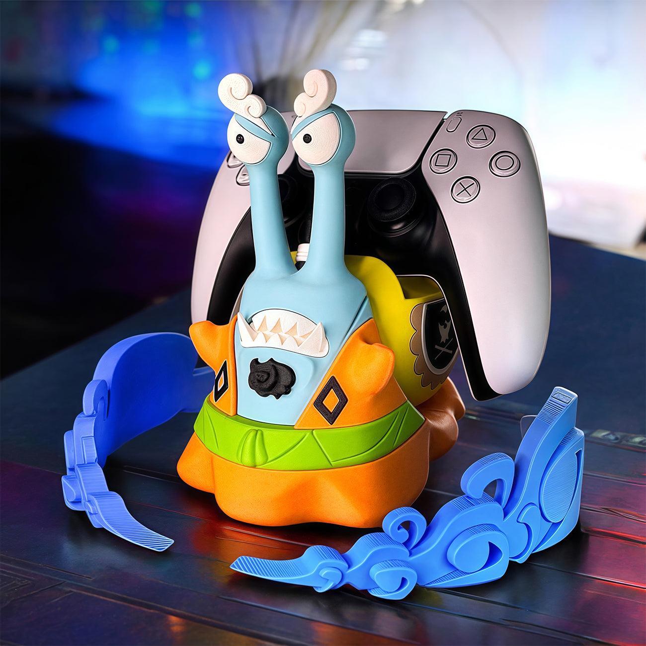 one piece gear 5 monkey d luffy ps5 ps4 xbox controller stand anime gaming accessories jimbei